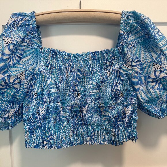 Lilly Pulitzer Aston Crop Top - Picture 1 of 3